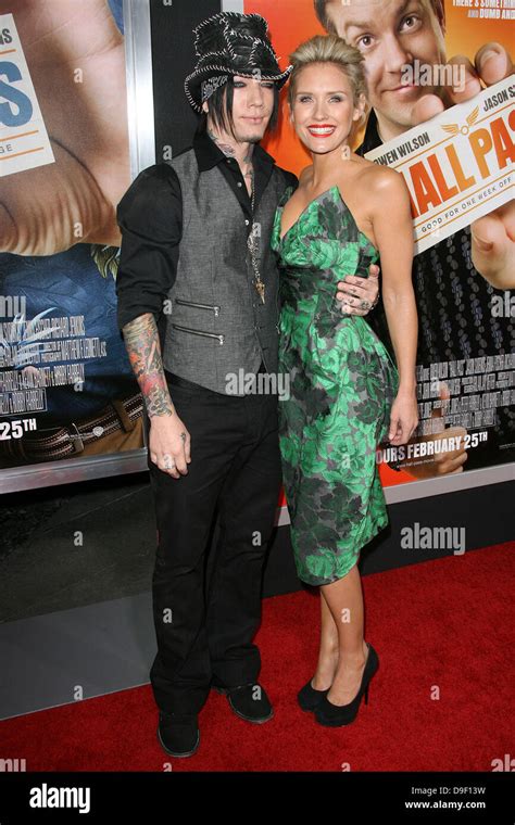 Dj Ashba And Nicky Whelan Los Angeles Premiere Of Warner Bros