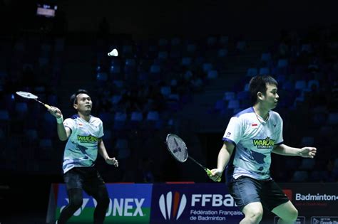 Singkirkan Ganda Nomor Dunia Hendra Ahsan Lolos Ke Perempat Final