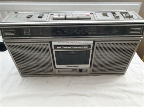 Retro Boombox National Panasonic Rx 5020 Radio Cassette Player