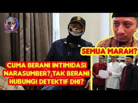 NARASUMBER DI INTIMIDASI LEBIH PARAH DARI ITU MEREKA TAK BERANI