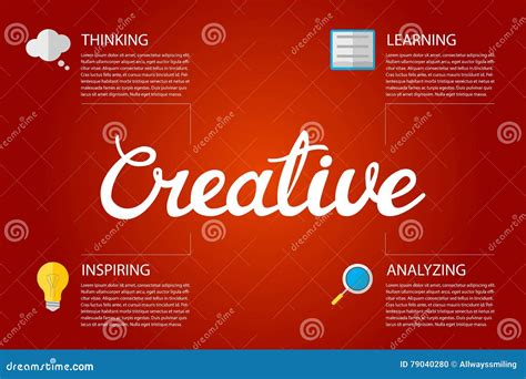 Creative Infographic Design Template With Hand Lettering Calligraphy