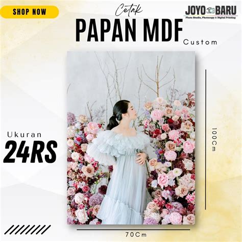 Jual CETAK FOTO PAPAN MDF CUSTOM BIG SIZE 16R 24R DAN ADA PAKET