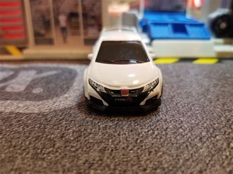 Custom Hot Wheels Honda Civic Type R Custom Wheel Swap With Real Riders Tires Etsy