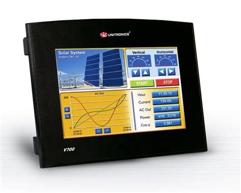 New Vision700 PLC HMI All In One From Unitronics AutomationInside