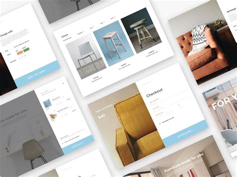 Furniture Store Website By Alla Magdina On Dribbble