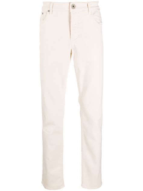 Brunello Cucinelli High Rise Straight Leg Jeans Farfetch