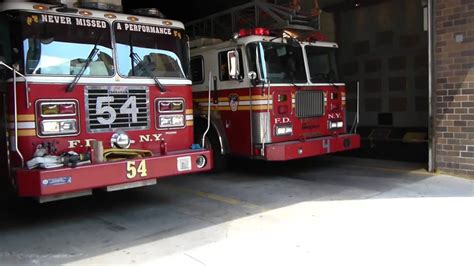 FDNY Engine 54 Ladder 4 And Battalion 9 Are First Due On A Class