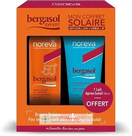 Noreva Bergasol Expert Coffret Spray Solaire SPF50 125ml Lait Après