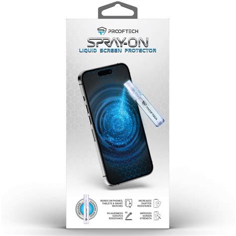 SPRAY ON Liquid Glass Screen Protector Nano Wipe On Protection for All