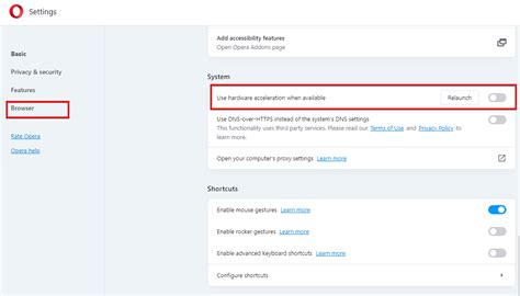 How To Turn Off Hardware Acceleration In Opera And Opera Gx