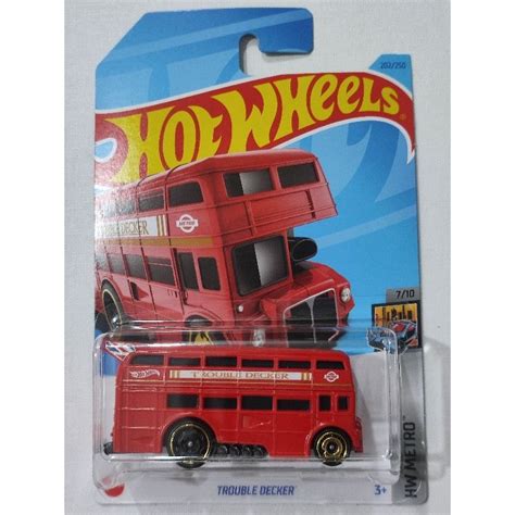 Hot Wheels Trouble Decker Case L M Shopee Malaysia