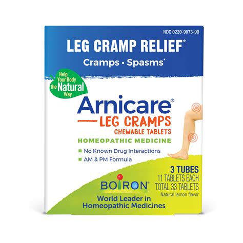 Boiron Arnicare Leg Cramps, Homeopathic Medicine for Leg Cramp Relief