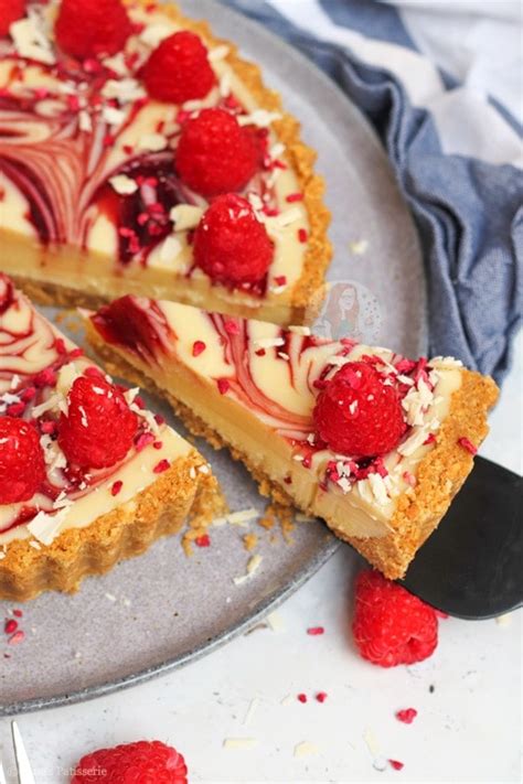 White Chocolate Raspberry Tart Janes Patisserie