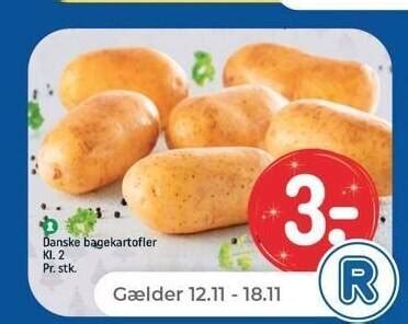 Danske Bagekartofler Tilbud Hos Netto