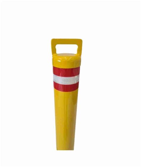 90mm Removable Bollard Cast In Sleeve With Padlock Security