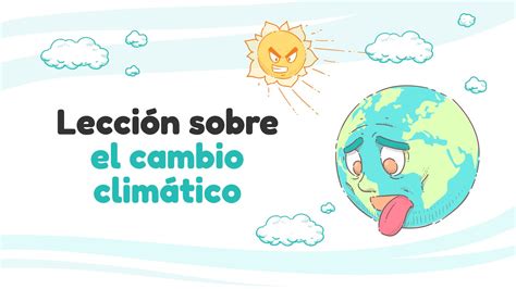 Plantillas de Google Slides y PPT sobre el cambio climático