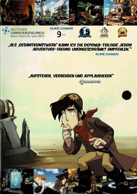 Deponia The Complete Journey Cover Or Packaging Material MobyGames