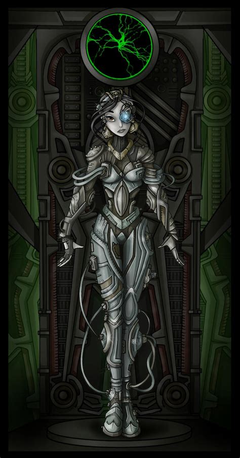 Princess Borg In Alcove Comm By Nightwing1975 On Deviantart