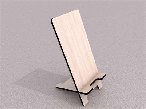 Phone Stand Laser Cut File Phone Holder Svg File Mobile Etsy Uk