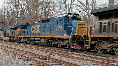 CSX 9280 The Standard Cab C40 8 YouTube