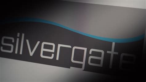 Brands logo of Silvergate Bank on digital monitor. 22400609 Stock Photo ...