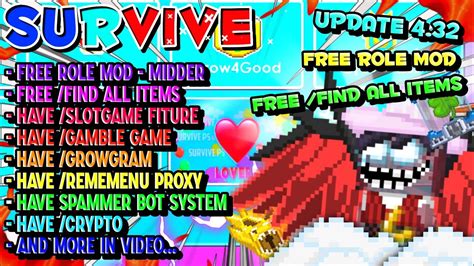 FREE MRAY 1HIT FREE ROLE MOD NEW GROWTOPIA PRIVATE SERVER TERBARU