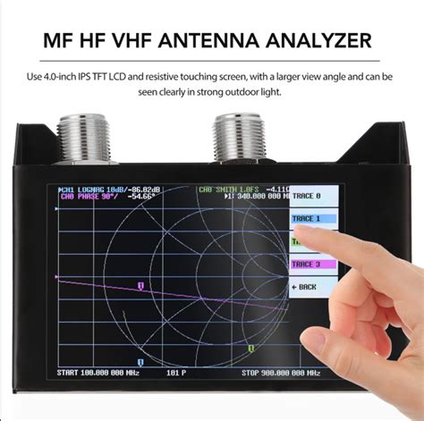 Inch G Nanovna V Antenna Analyzer Vector Network Analyzer Nanovna