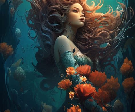 ArtStation - Whispers of the Abyss: A Mermaid's Serenade 10 | Artworks