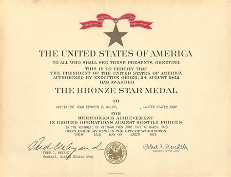 Medals intended for Army Good Conduct Medal Certificate Template ...