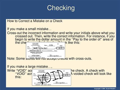 Credit Checksunderstanding The Pre Printed Information On Your Checks Ppt Download