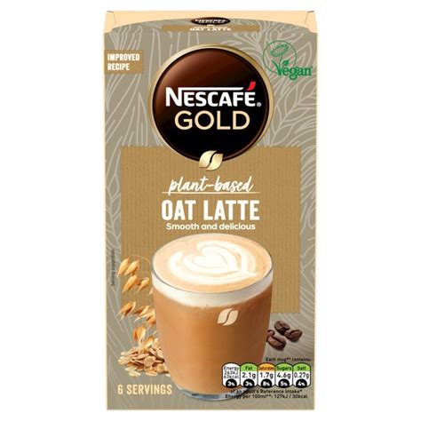 Nescafe Gold Non Dairy Oat Latte Instant Coffee Ocado