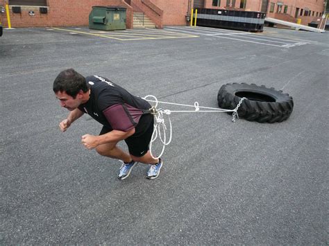 Tire Pull Workout | EOUA Blog