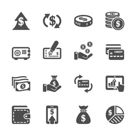 Money Icon Set Vector Eps10 Stock Vector By ©rungrote 61914295