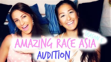 The Amazing Race Asia Season 5 Audition Janelle And Natalia Youtube