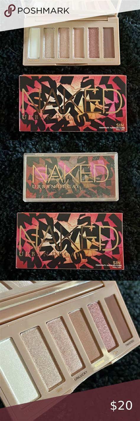 Naked Sin Eyeshadow Palette Eyeshadow Palette Eyeshadow Travel Size Products