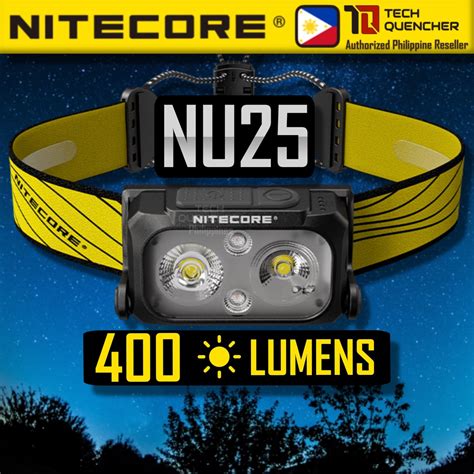 Nitecore Nu Headlamp Lumens Usb C Rechargeable Mah Battery