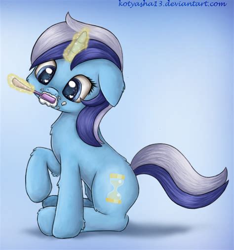 Safe Artist Kotyasha Minuette Pony Unicorn Brushie