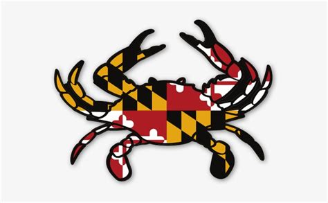 Maryland Pride Sticker Maryland State Flag Transparent Png 600x456