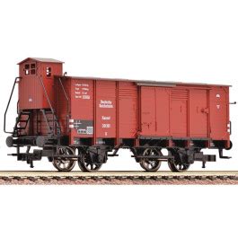 535801 Gedeckter Güterwagen mit Bremserhaus Bauart G der DRG