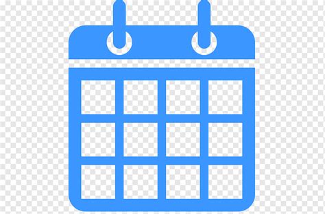 Calendário de ícones do computador outros azul texto calendário png