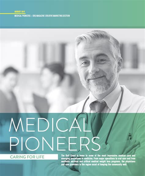 Medical Pioneers 4 Srq Magazine Feature