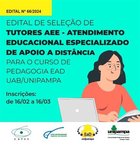 Seleção para Tutores a Distância Pedagogia EAD UAB Unipampa