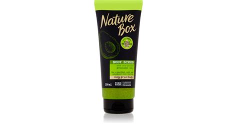 Nature Box Avocado Esfoliante De Limpeza Corporal Notino Pt