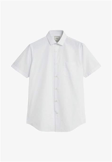 Next Regular Fit Short Sleeve Overhemd White Wit Zalando Be