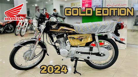 Honda Cg Gold Edition Model Black Colour Complete Review