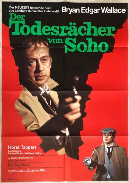 BRYAN EDGAR WALLACE Jess Franco Todesrächer von Soho Horst Tappert