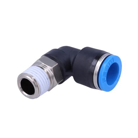 Conector Codo Mm Od X Nptm Push Vz Controles Industriales