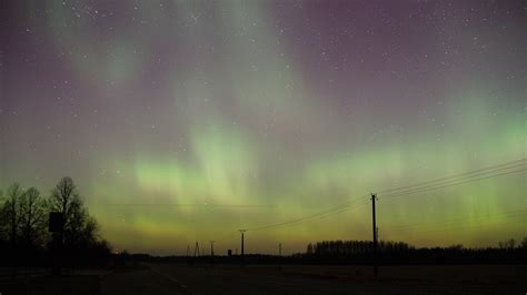 1920x1080 Resolution Aurorae Power Lines Stars Night Hd Wallpaper