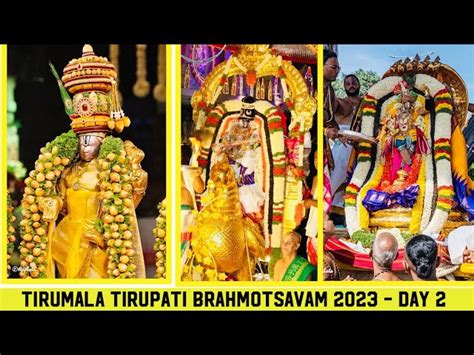 Ttd Tirumala Brahmotsavam Dates Timings From October Off