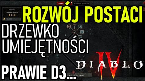 ROZWÓJ POSTACI Drzewko Umiejętności Diablo IV YouTube